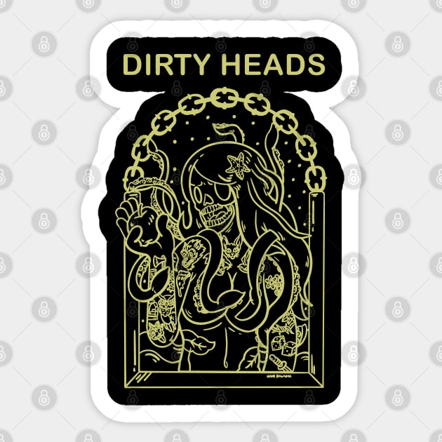 Dirty Heads Custom Art For Terra Sticker by hansoloski